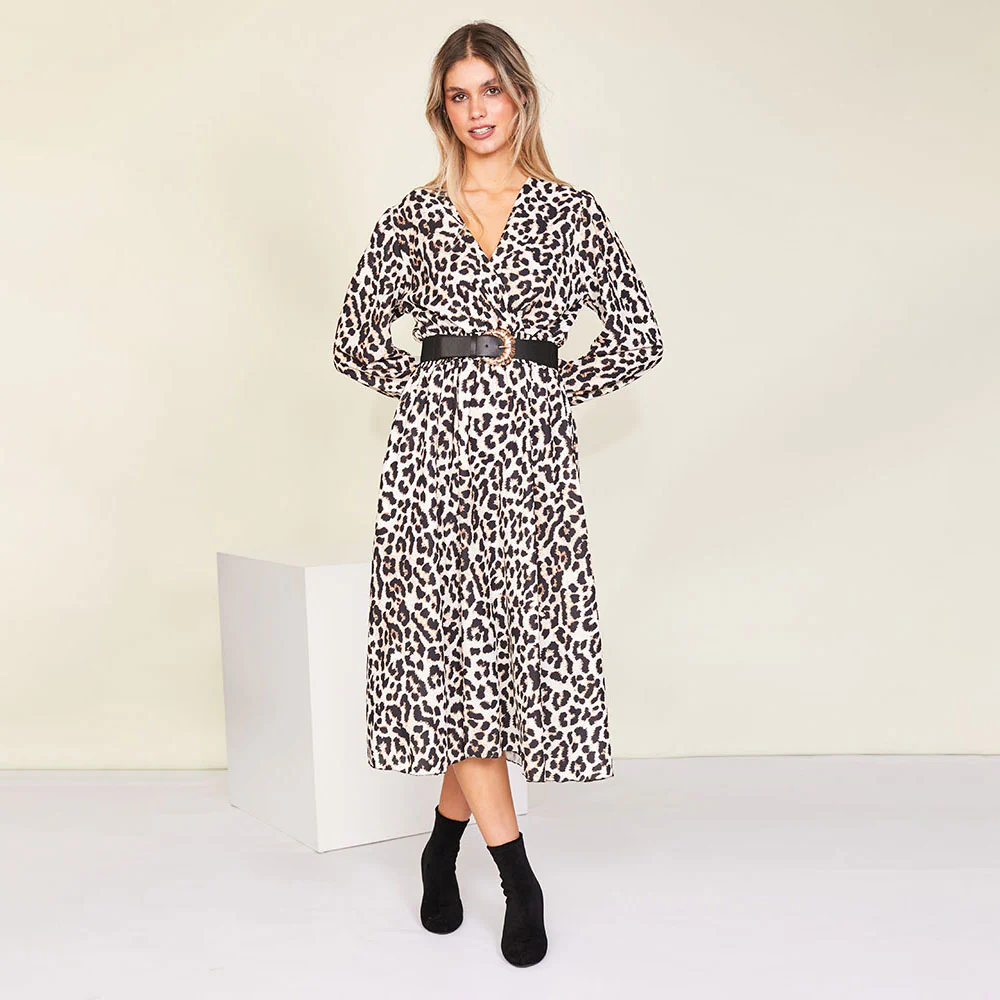 Caitlin Dress (Leopard) - Image 8