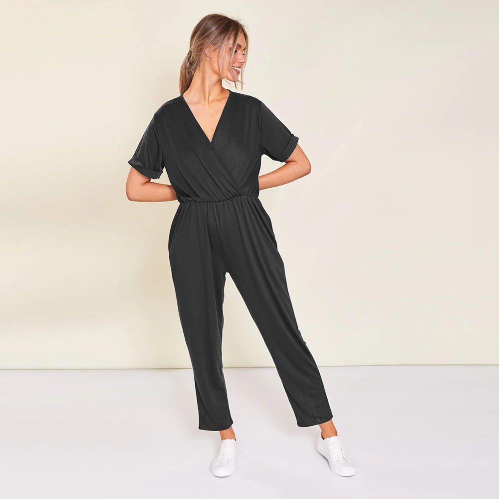 Callie Jumpsuit (Black) - Image 2