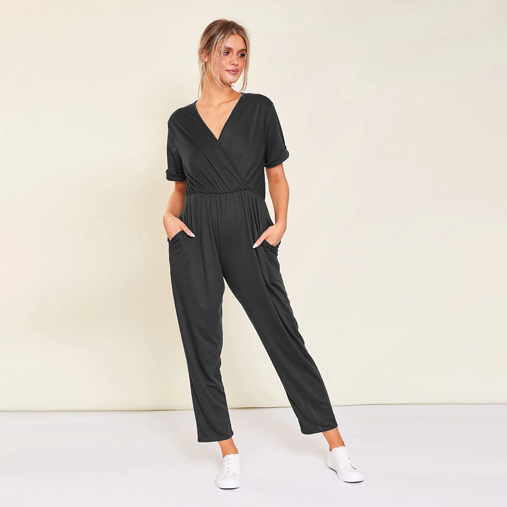 Callie Jumpsuit (Black) - Image 3