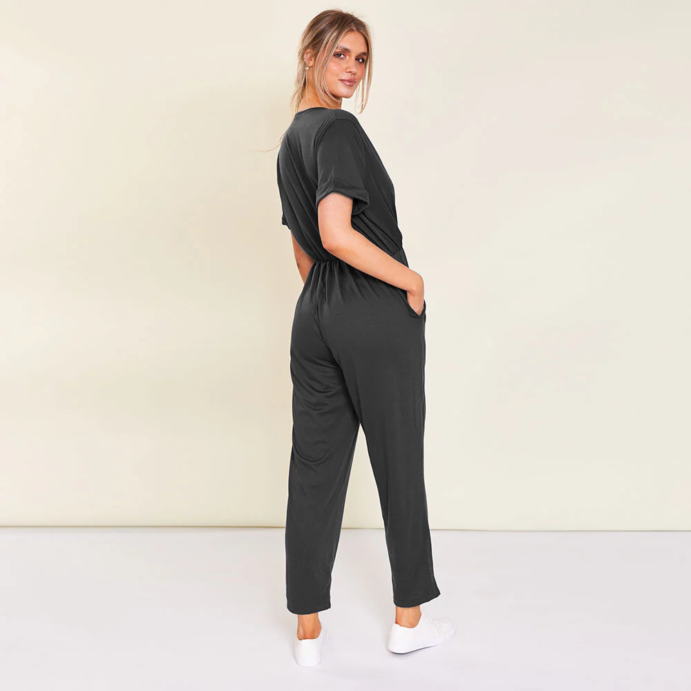 Callie Jumpsuit (Black) - Image 6