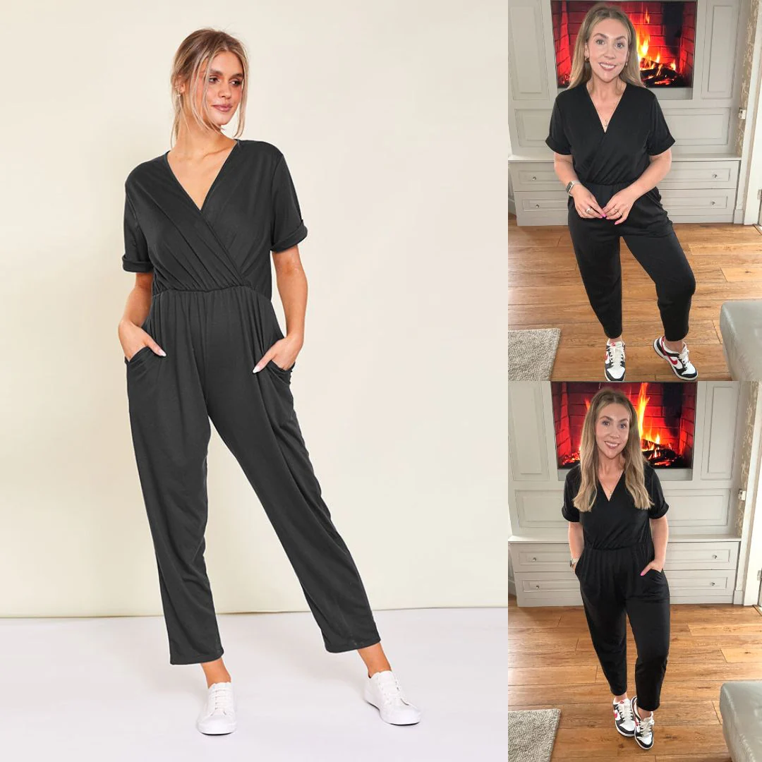 Callie Jumpsuit (Black) - Image 7