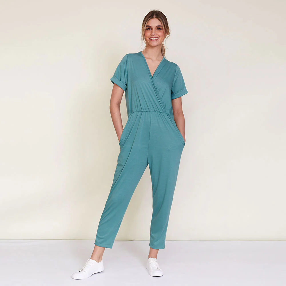 Callie Jumpsuit (Mint)