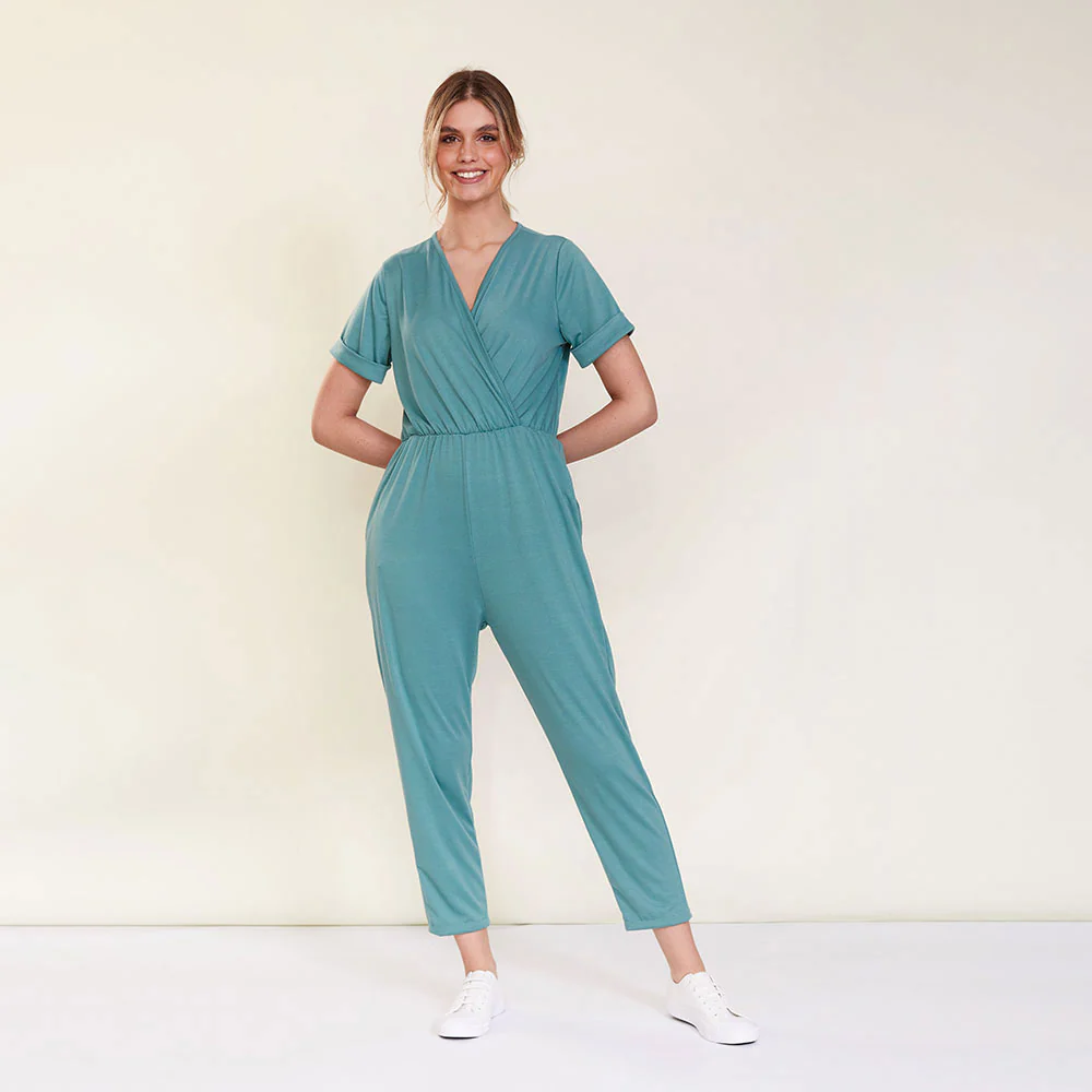 Callie Jumpsuit (Mint) - Image 2