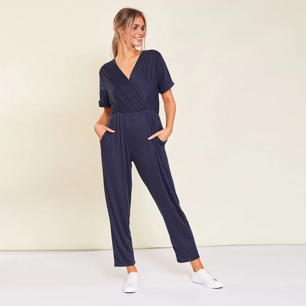 Callie Jumpsuit (Navy) - Image 2