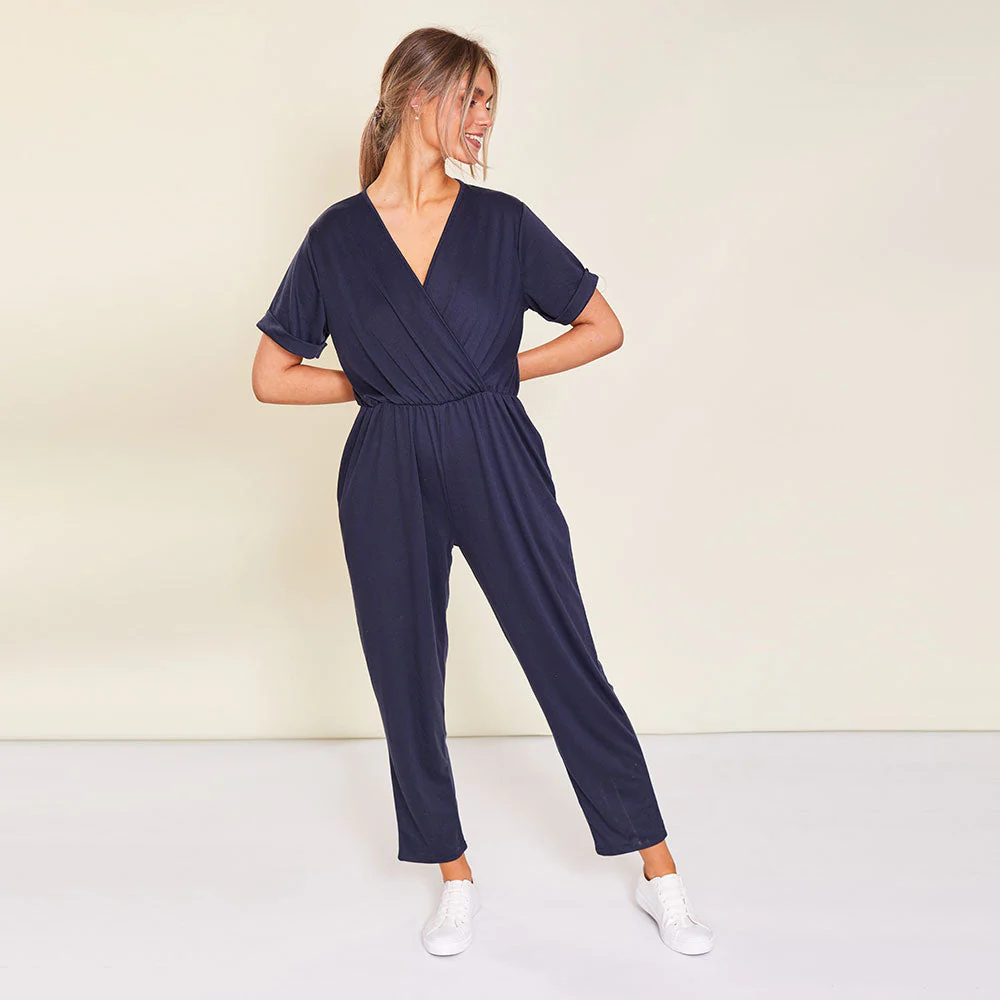 Callie Jumpsuit (Navy) - Image 5