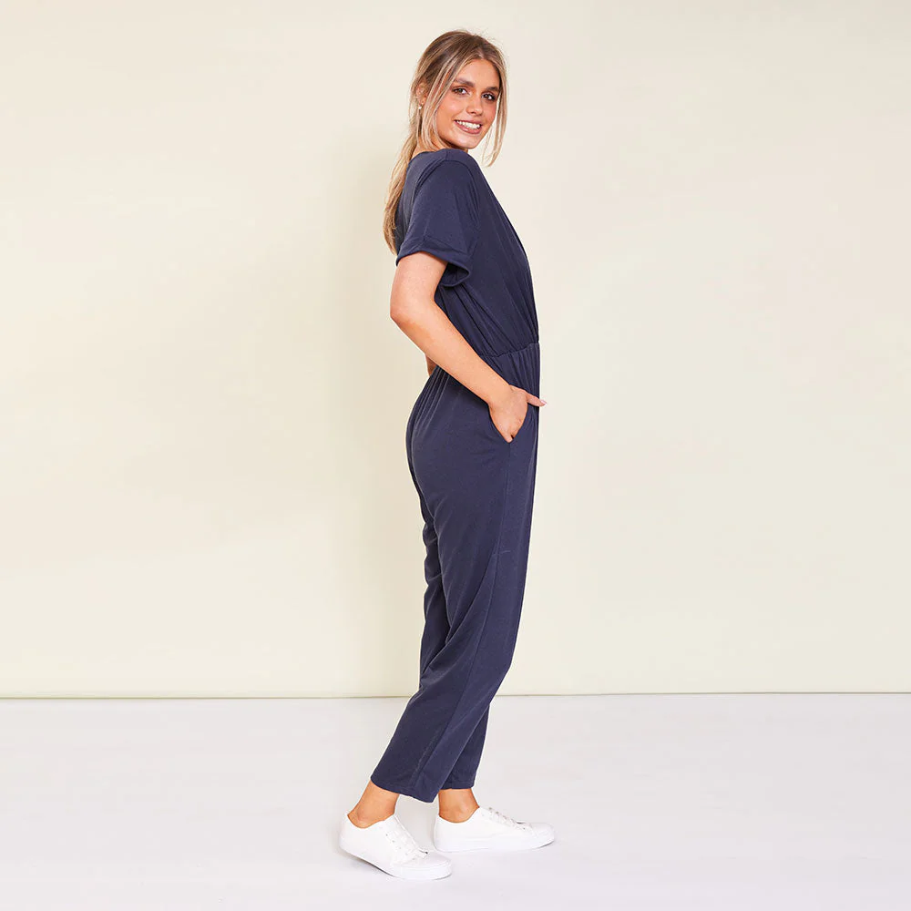 Callie Jumpsuit (Navy) - Image 6