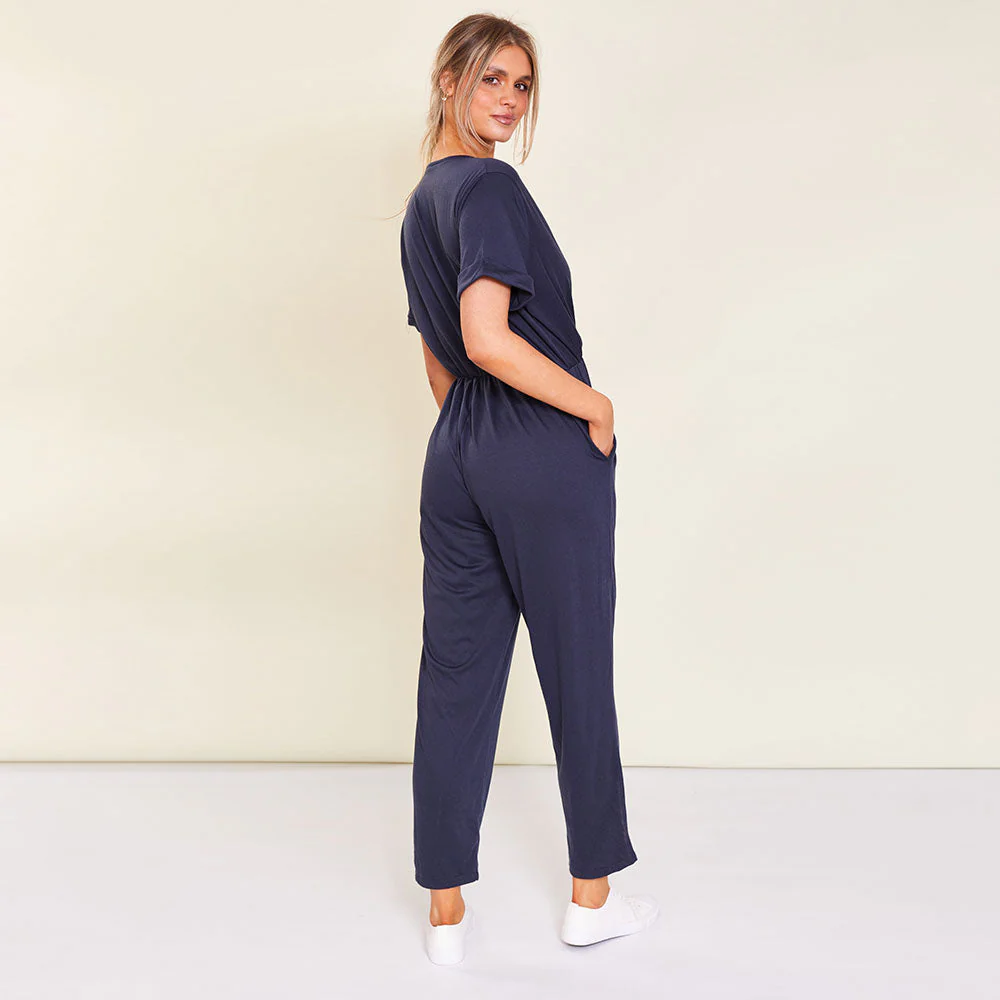 Callie Jumpsuit (Navy) - Image 7