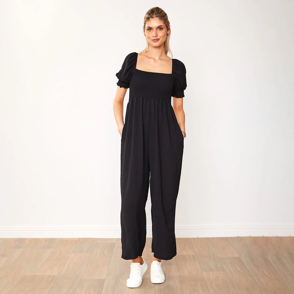 Camilla Jumpsuit (Black) - Image 2
