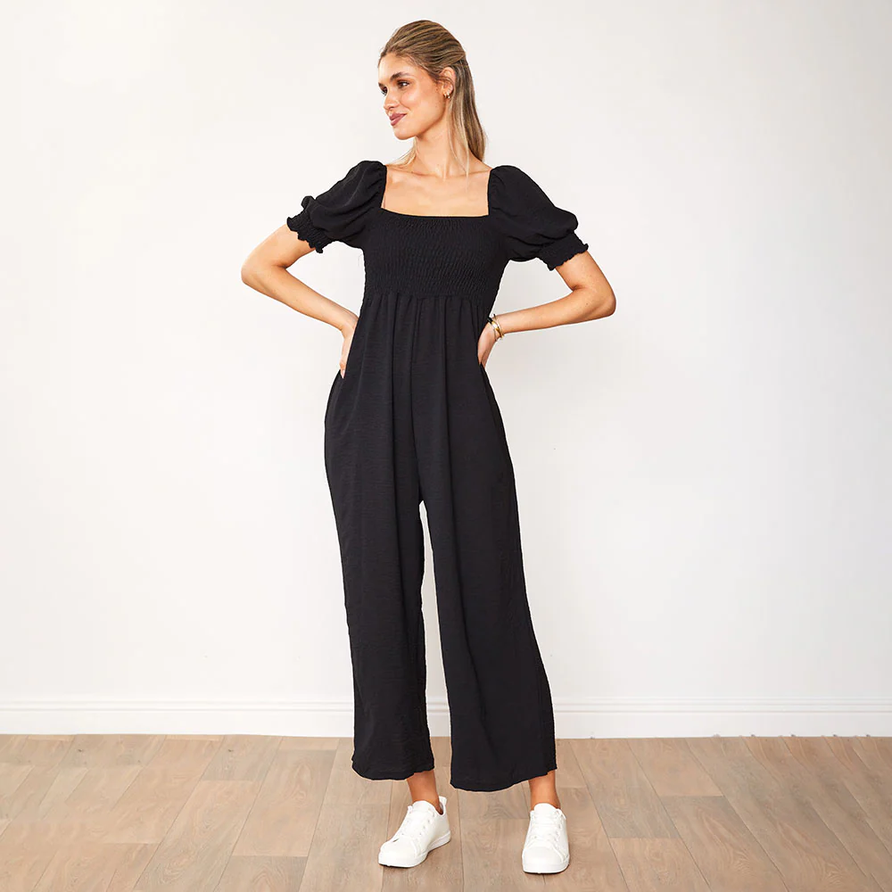 Camilla Jumpsuit (Black) - Image 7