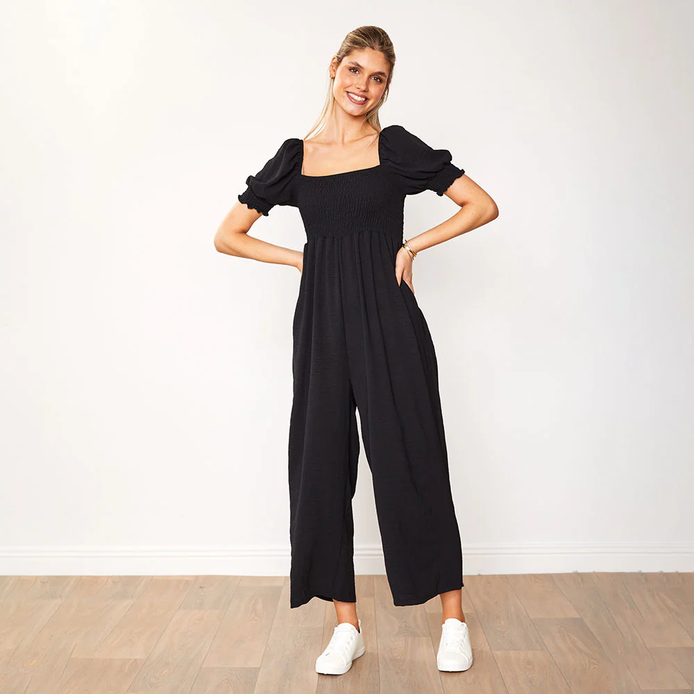 Camilla Jumpsuit (Black) - Image 8