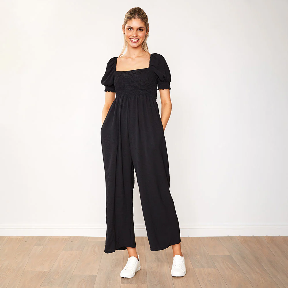 Camilla Jumpsuit (Black) - Image 9