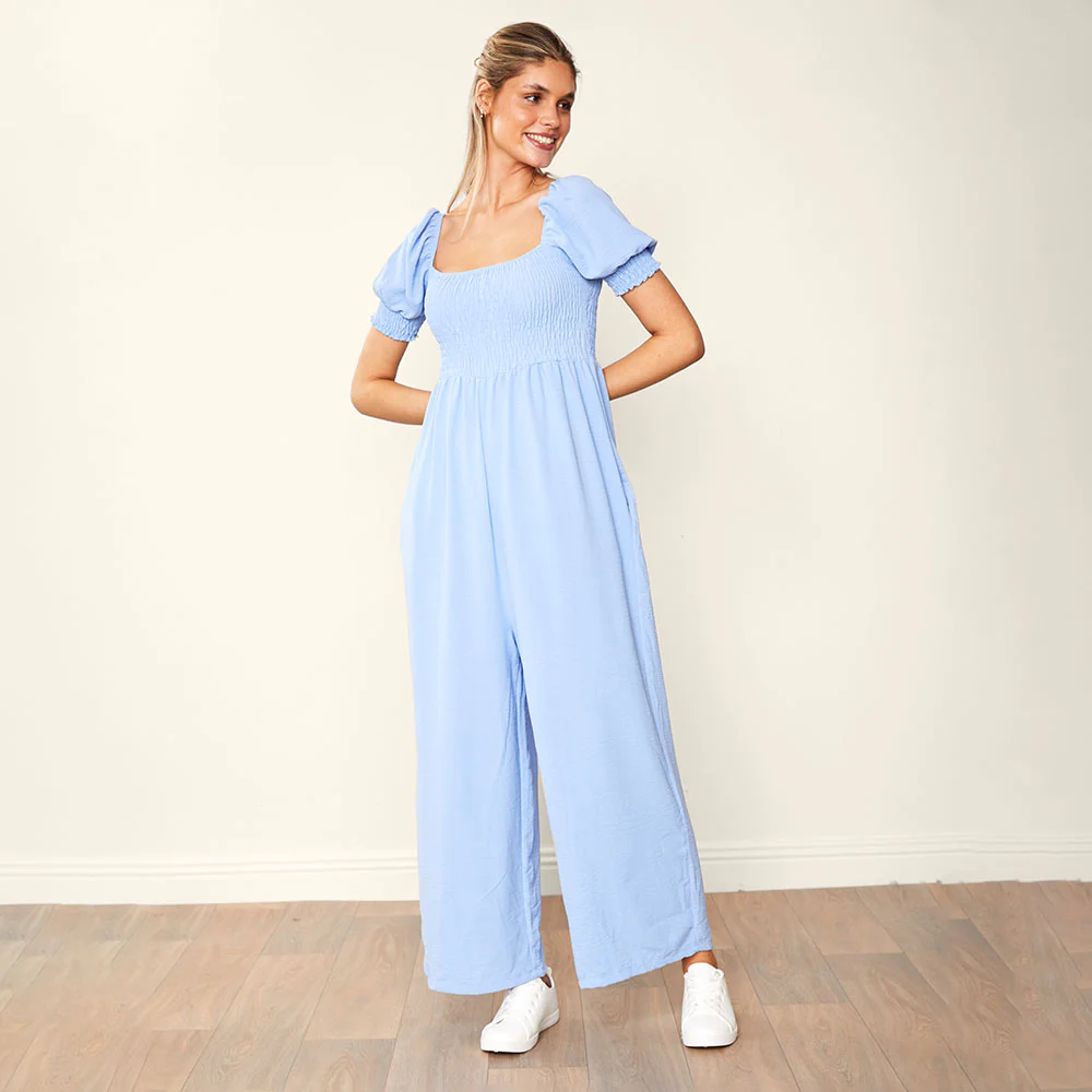 Camilla Jumpsuit (Blue)