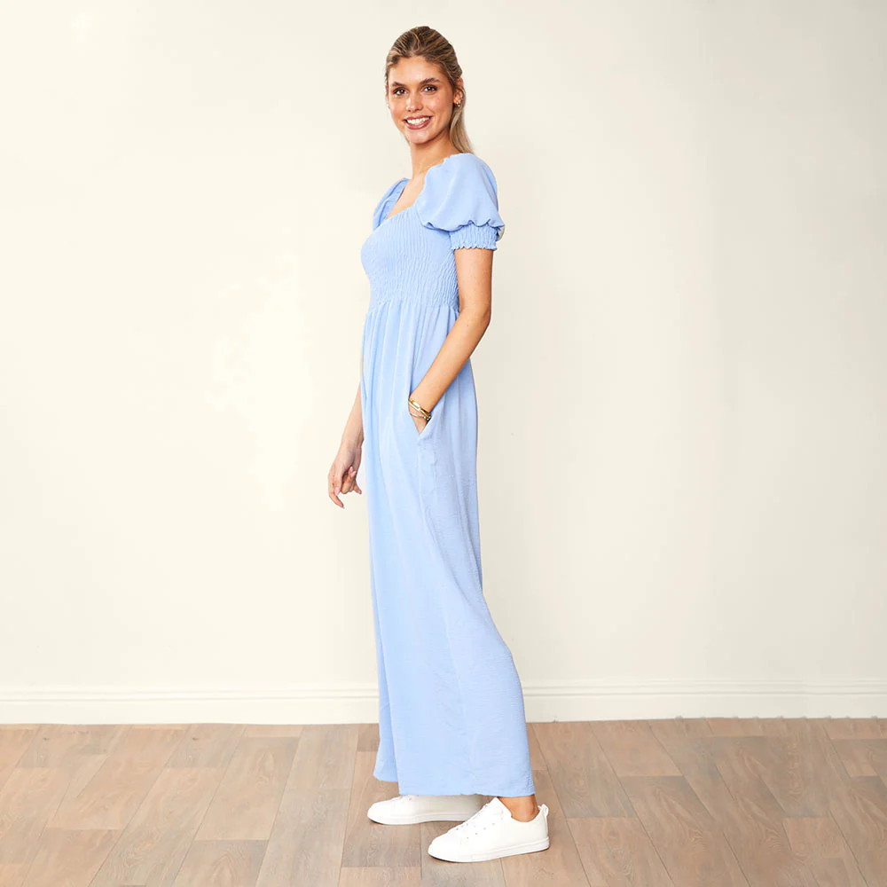 Camilla Jumpsuit (Blue) - Image 3