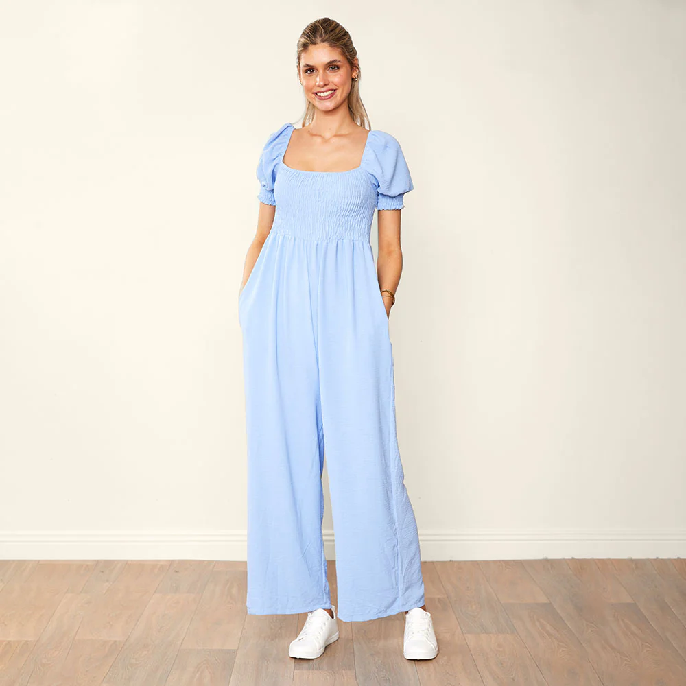 Camilla Jumpsuit (Blue) - Image 4
