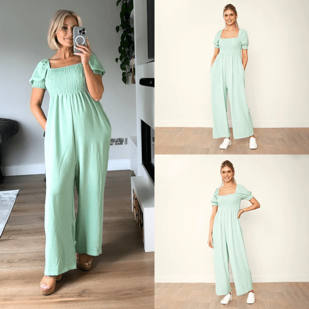 Camilla Jumpsuit (Mint) - Image 2
