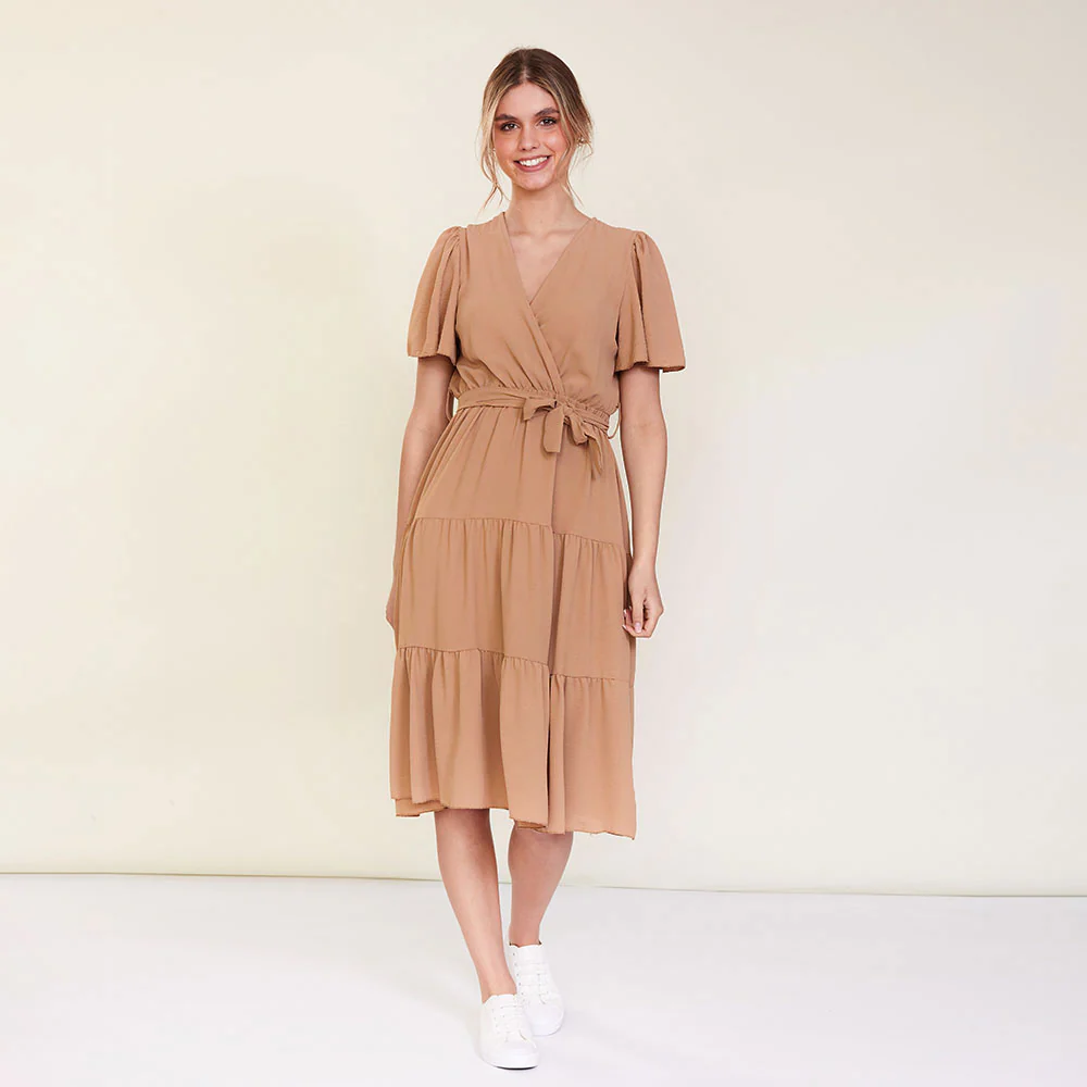 Camille Dress (Camel) - Image 2