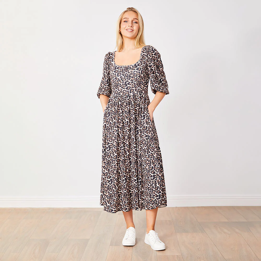 Candice Dress (Leopard) - Image 10