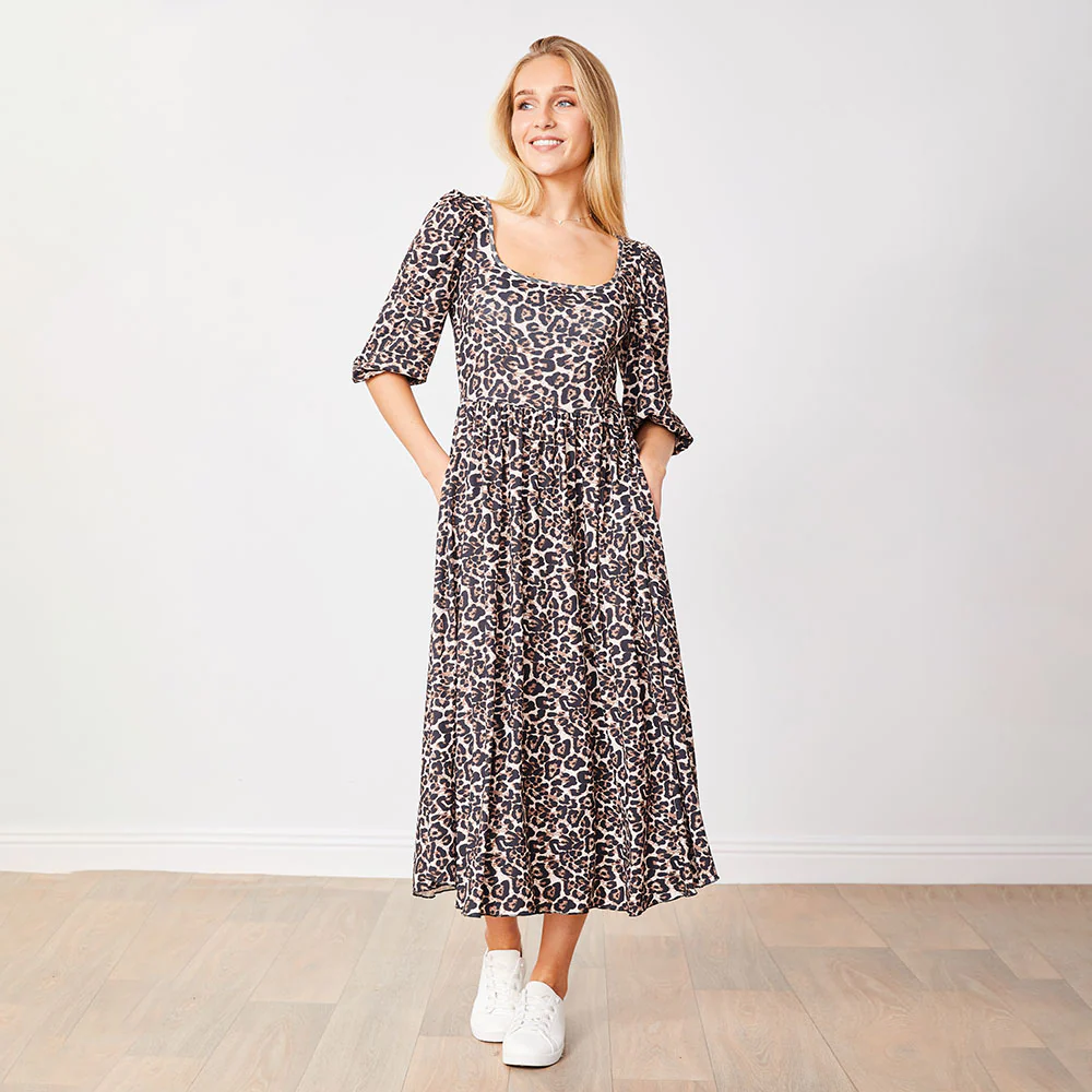 Candice Dress (Leopard) - Image 11