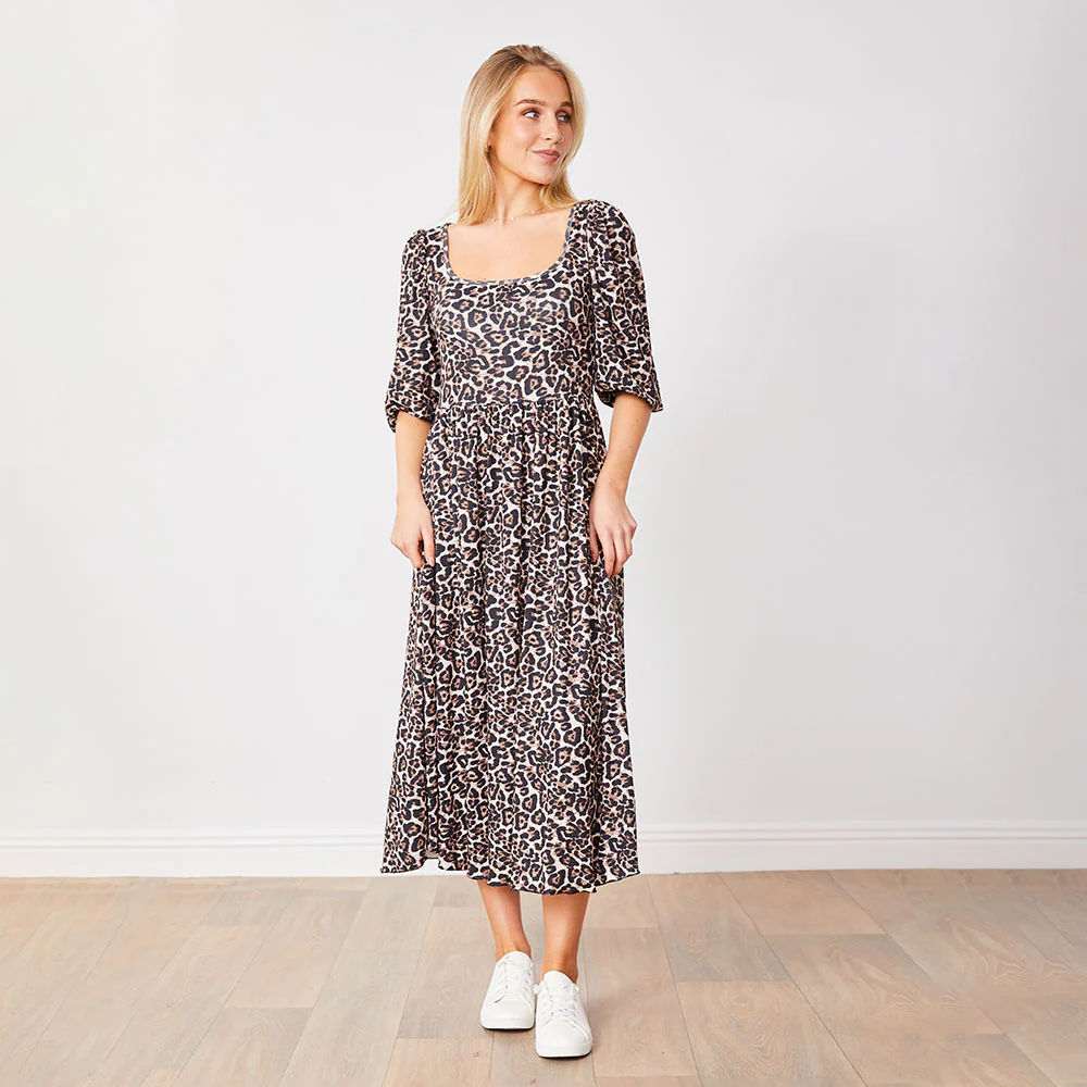 Candice Dress (Leopard) - Image 5