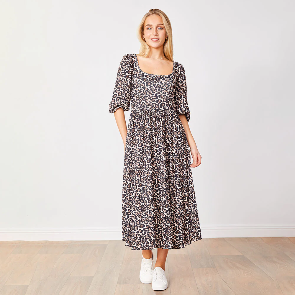 Candice Dress (Leopard) - Image 6