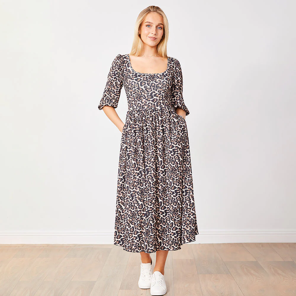Candice Dress (Leopard) - Image 7
