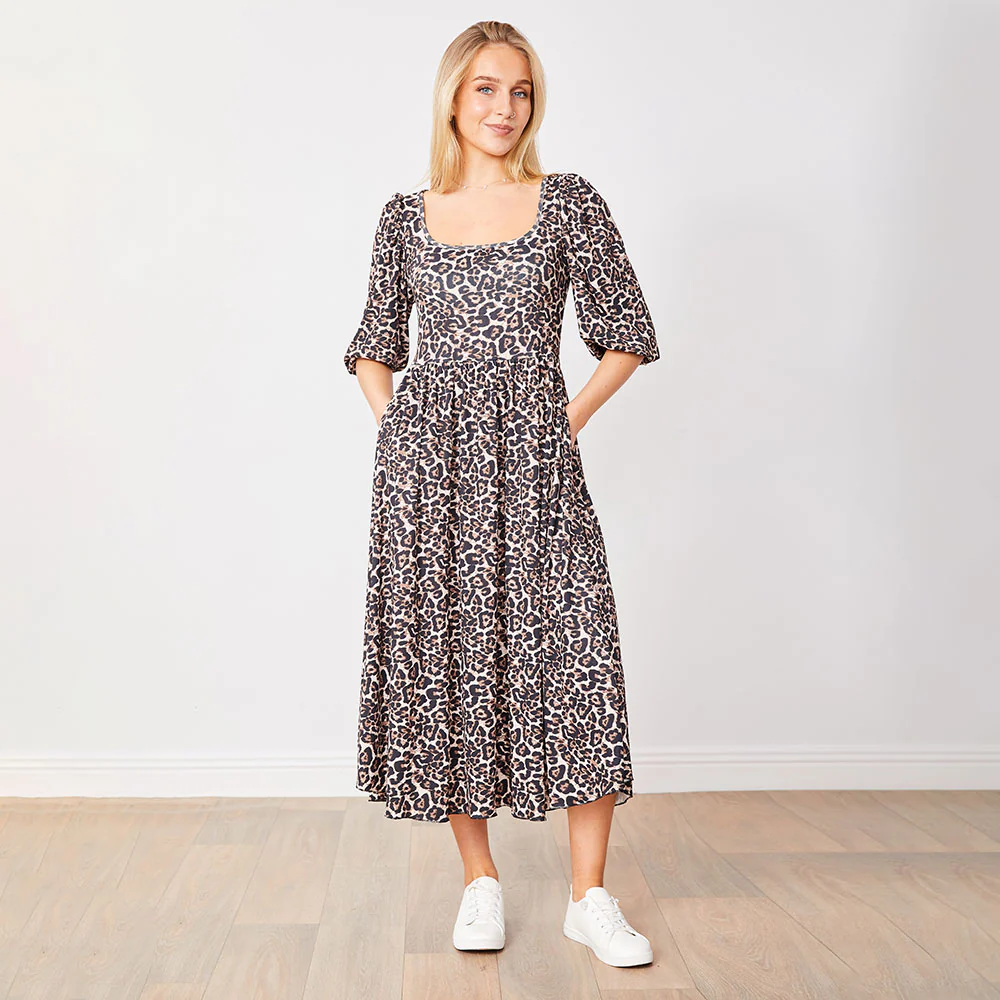 Candice Dress (Leopard) - Image 8