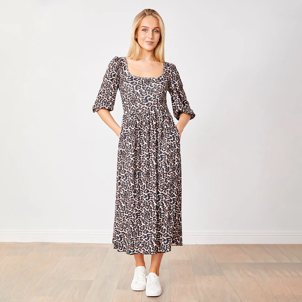 Candice Dress (Leopard) - Image 9