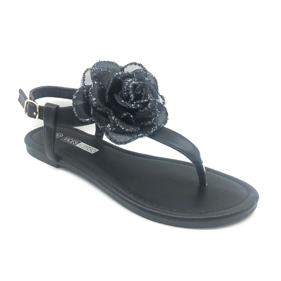Caoimhe Sandals (Black) - Image 2