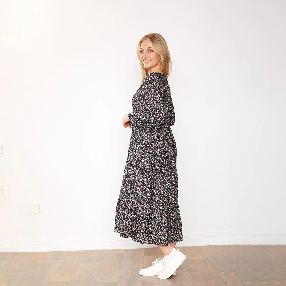 Carmela Dress (Black) - Image 10