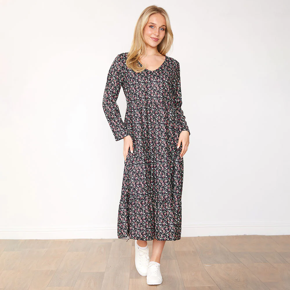 Carmela Dress (Black) - Image 5