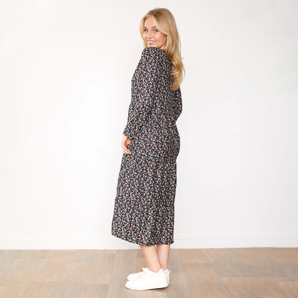 Carmela Dress (Black) - Image 6