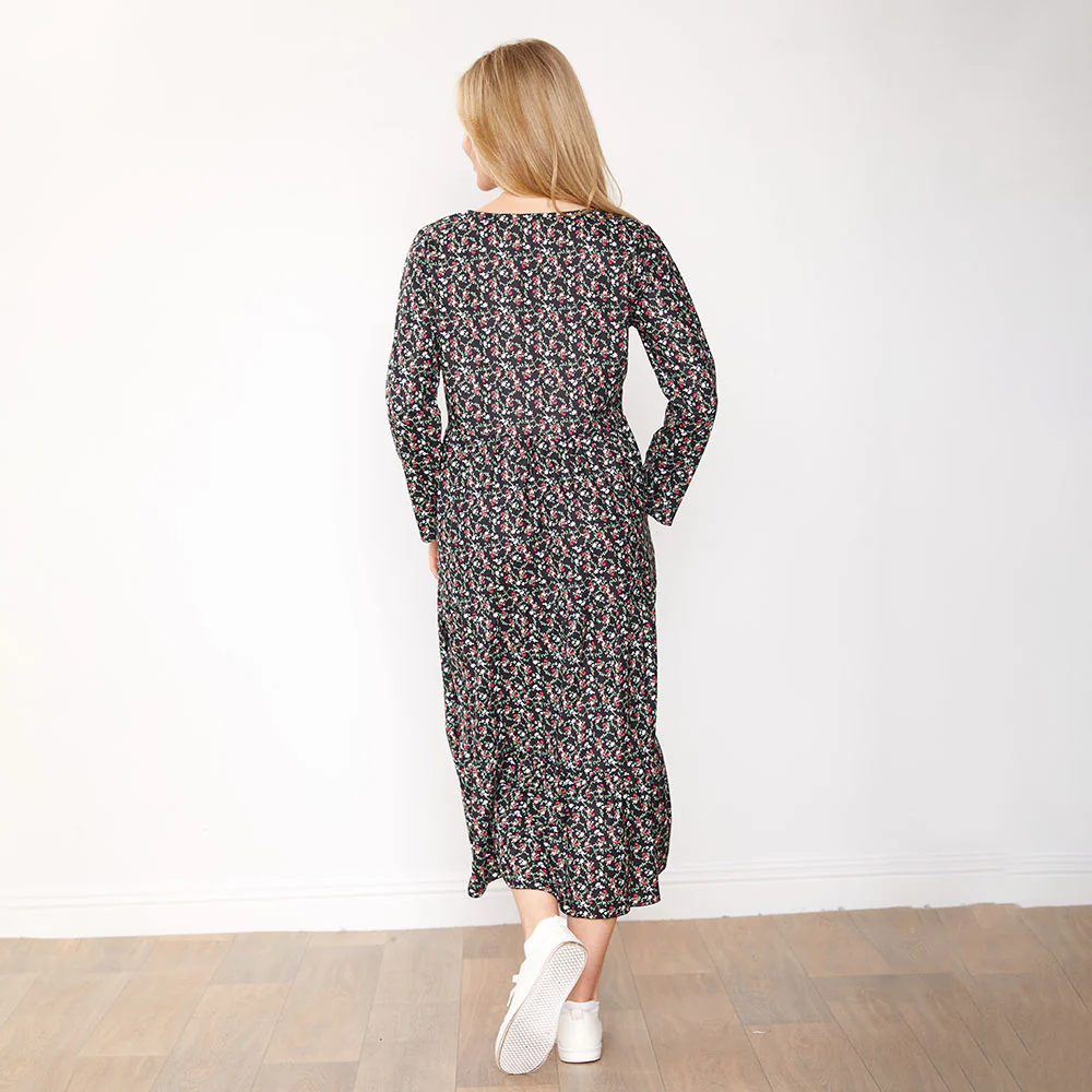 Carmela Dress (Black) - Image 8