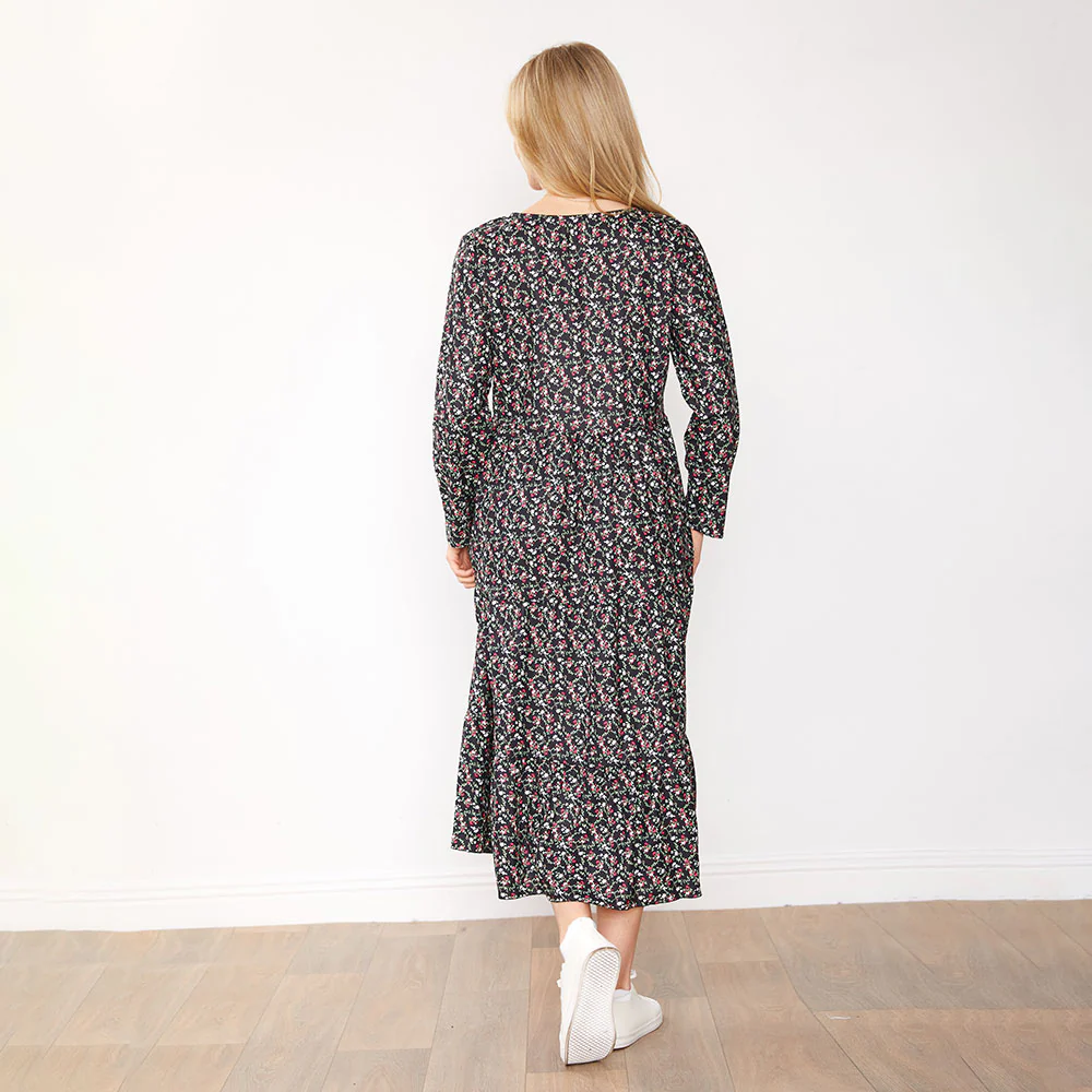 Carmela Dress (Black) - Image 9