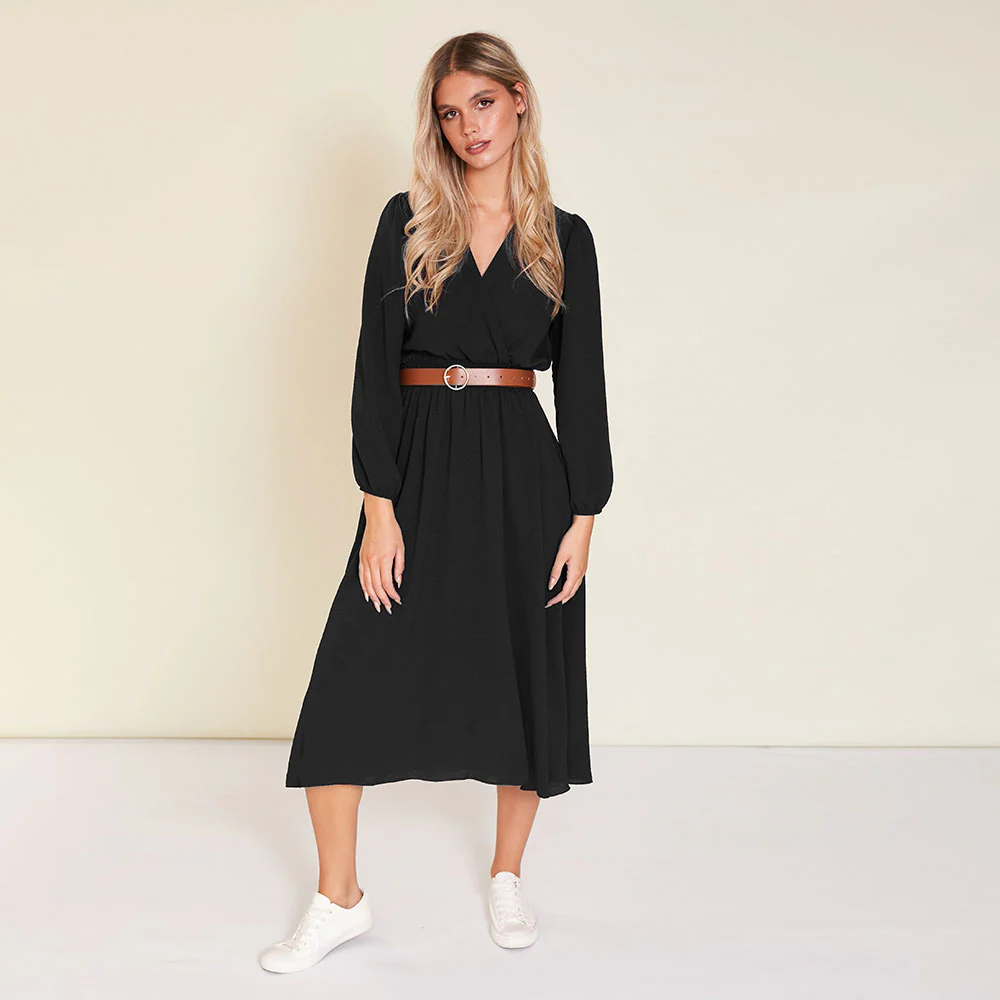 Carrie Dress (Black) - Image 2