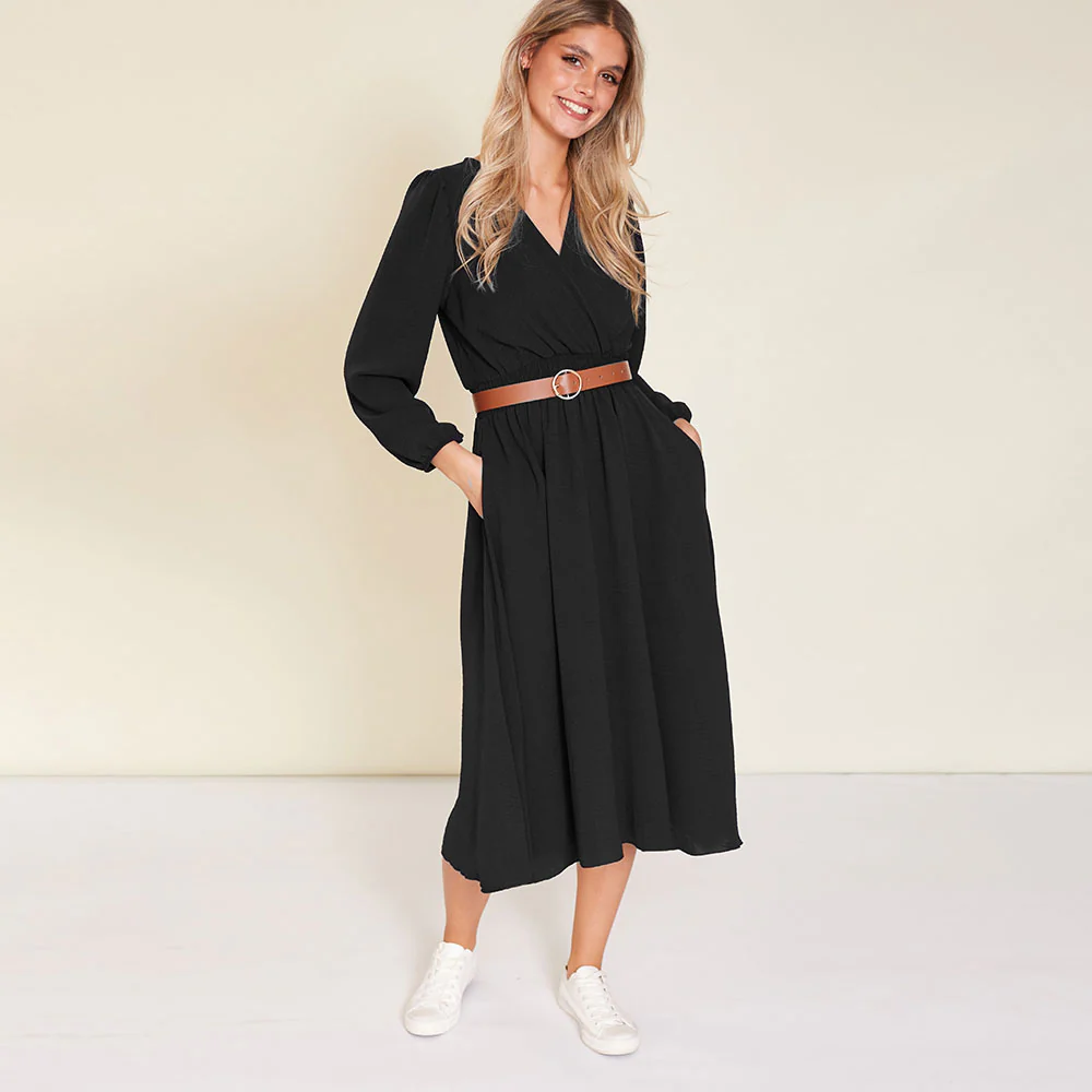 Carrie Dress (Black) - Image 5