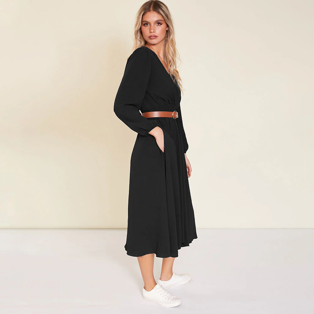 Carrie Dress (Black) - Image 6