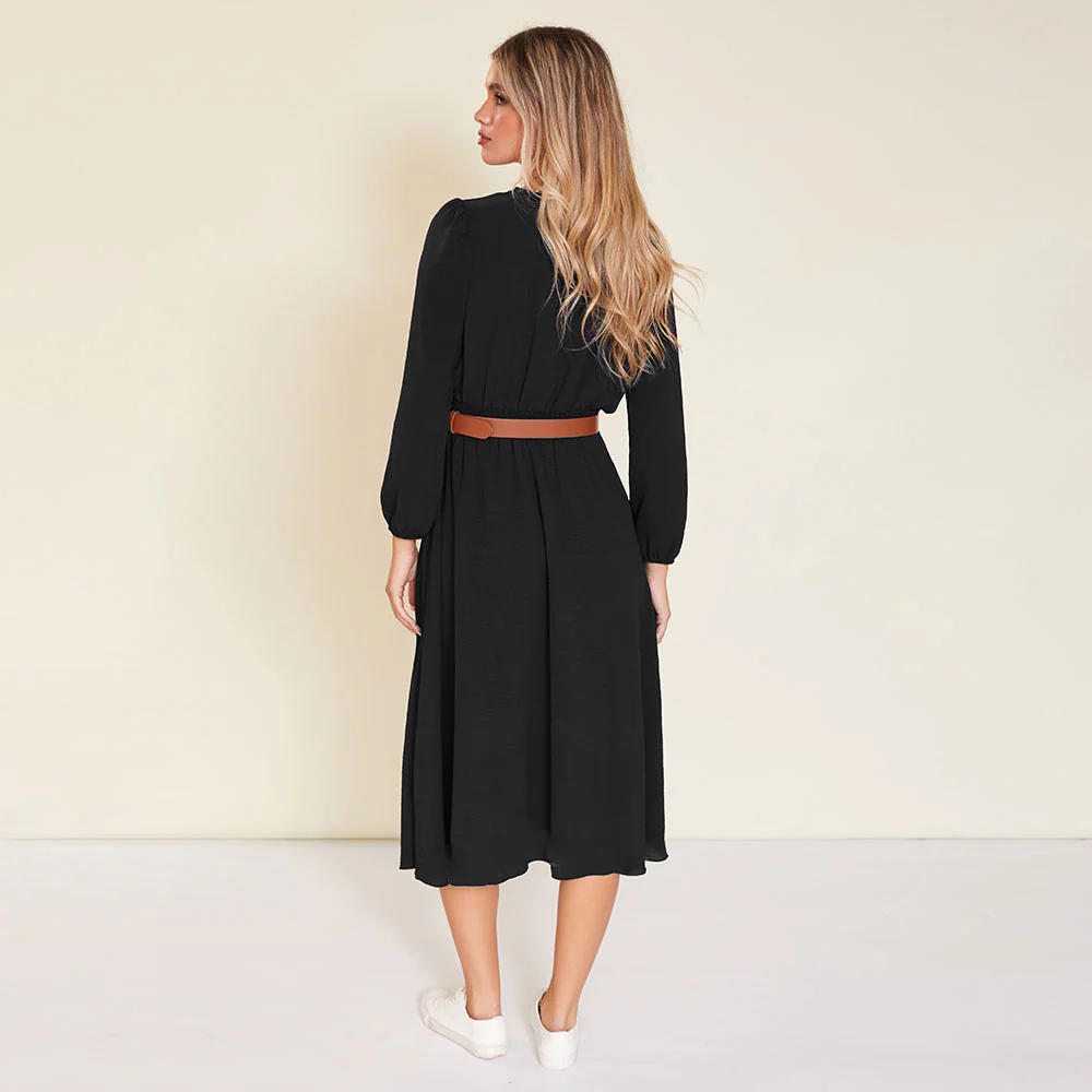 Carrie Dress (Black) - Image 7
