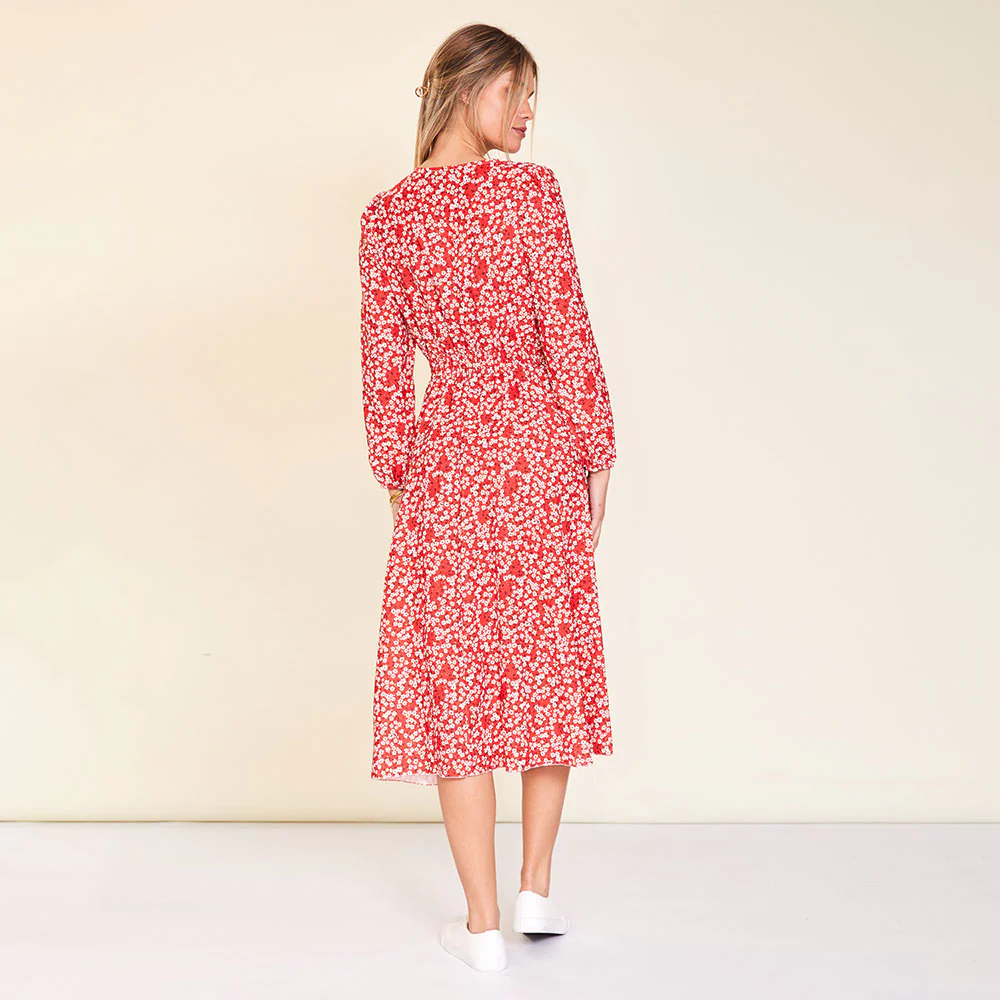 Carrie Dress (Red Daisy) - Image 8
