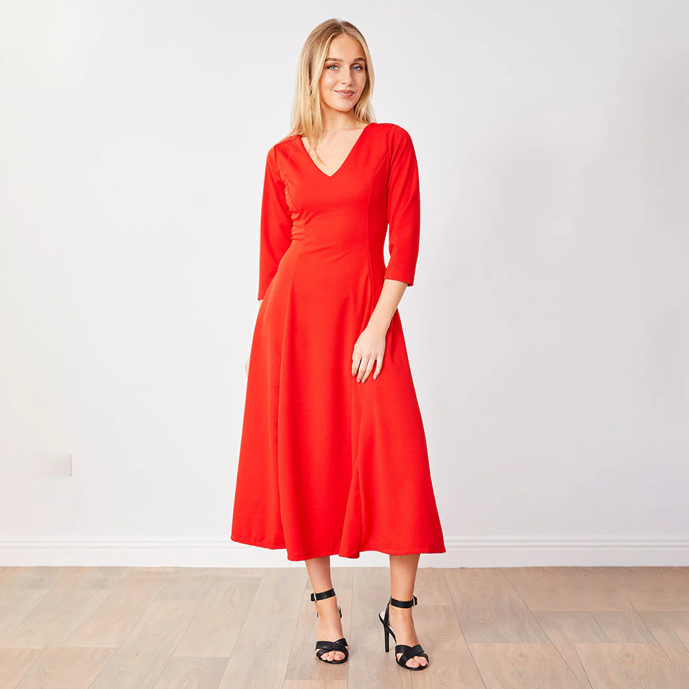 Carter Dress (Red)