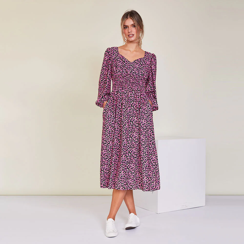 Casey Dress (Pink) - Image 3