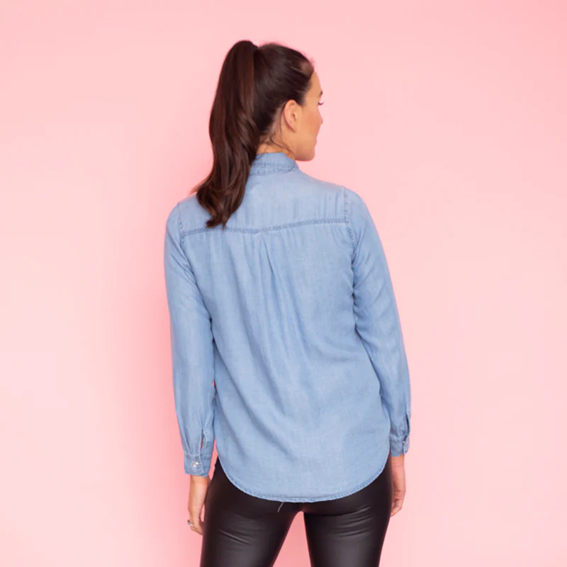 Charlie Shirt (Denim) - Image 8