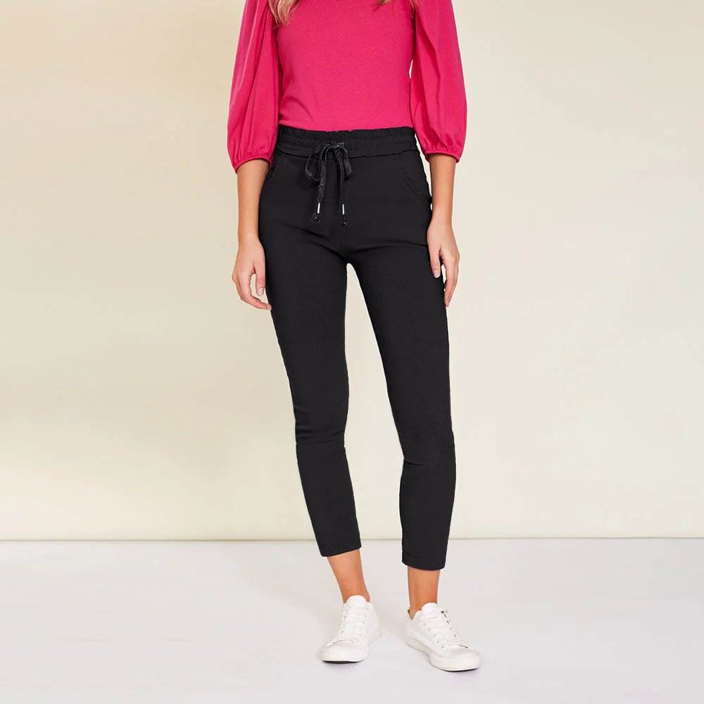 Charlie Stretch Jogger (Black) - Image 5