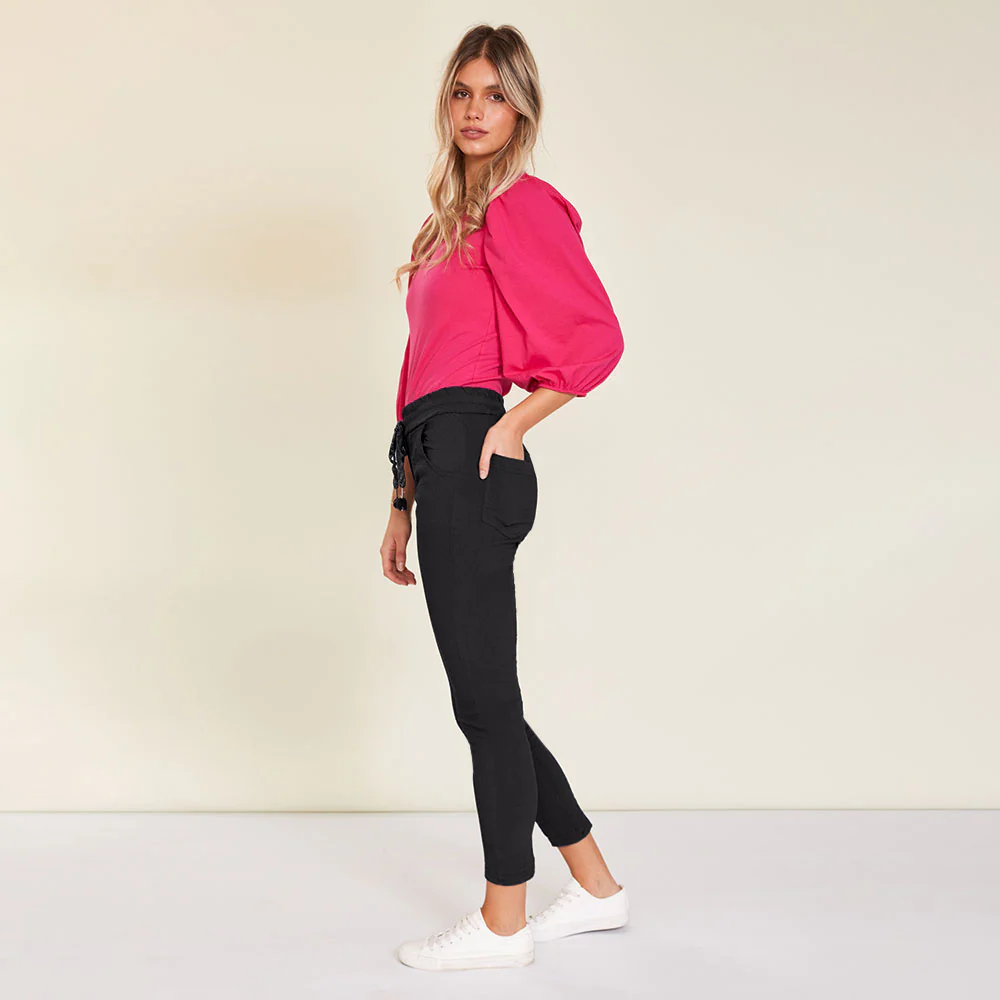 Charlie Stretch Jogger (Black) - Image 7