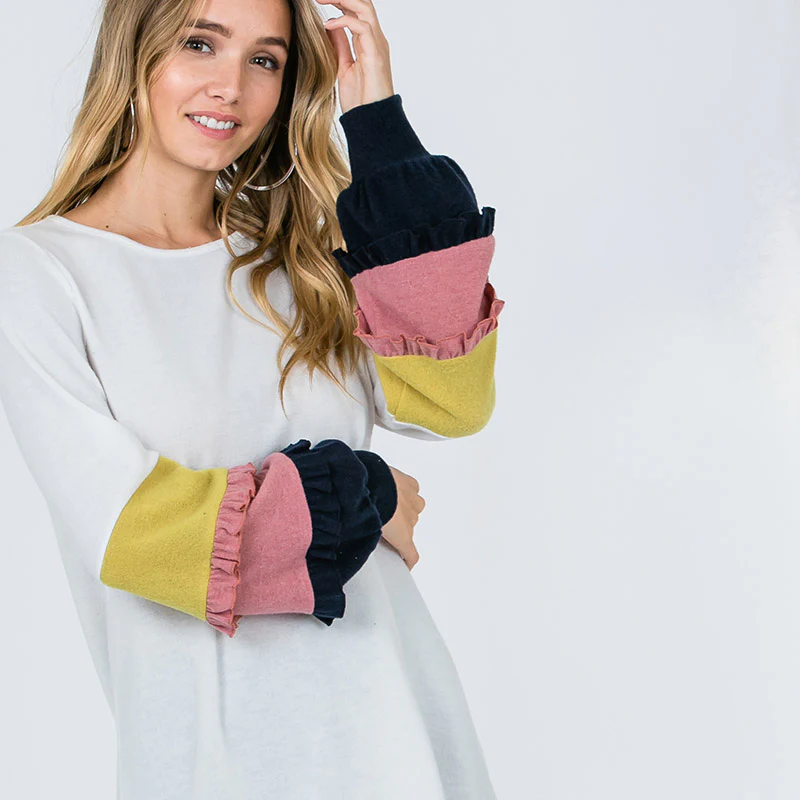 Chloe Candy Sleeve Top - Image 12