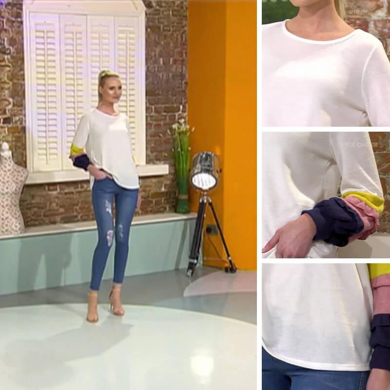 Chloe Candy Sleeve Top - Image 3