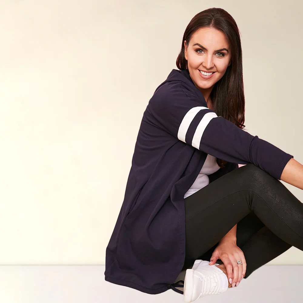 Chloe Hoody (Navy) - Image 3
