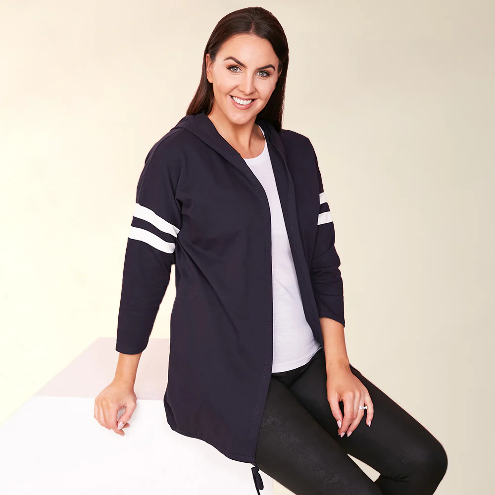Chloe Hoody (Navy) - Image 6