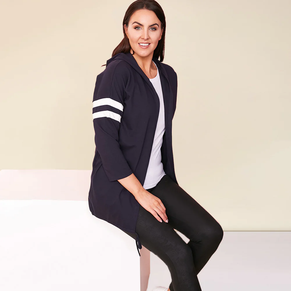 Chloe Hoody (Navy) - Image 7
