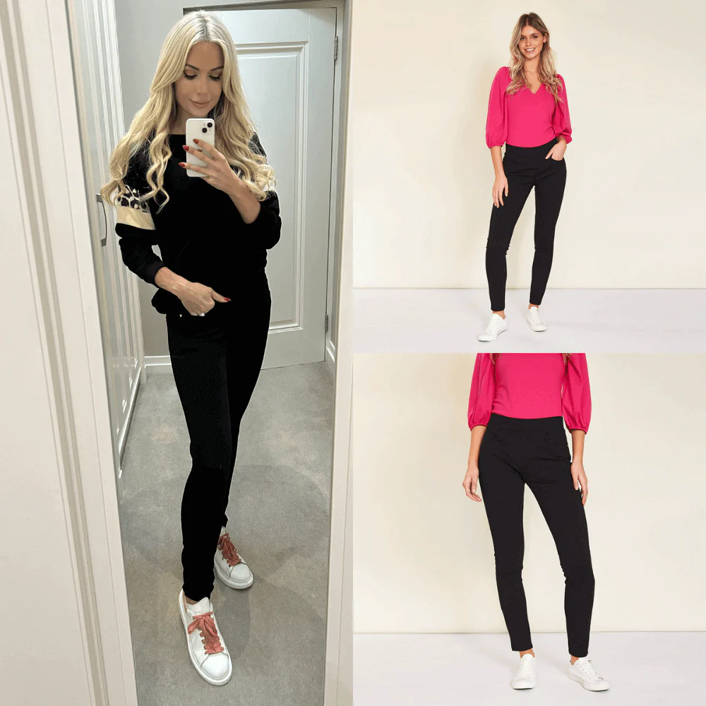 Chloe Leggings (Black) - Image 2
