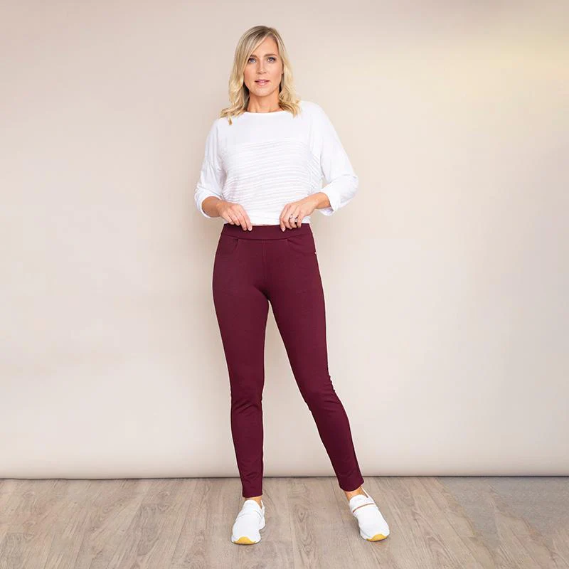 Chloe Leggings (Wine) - Image 6